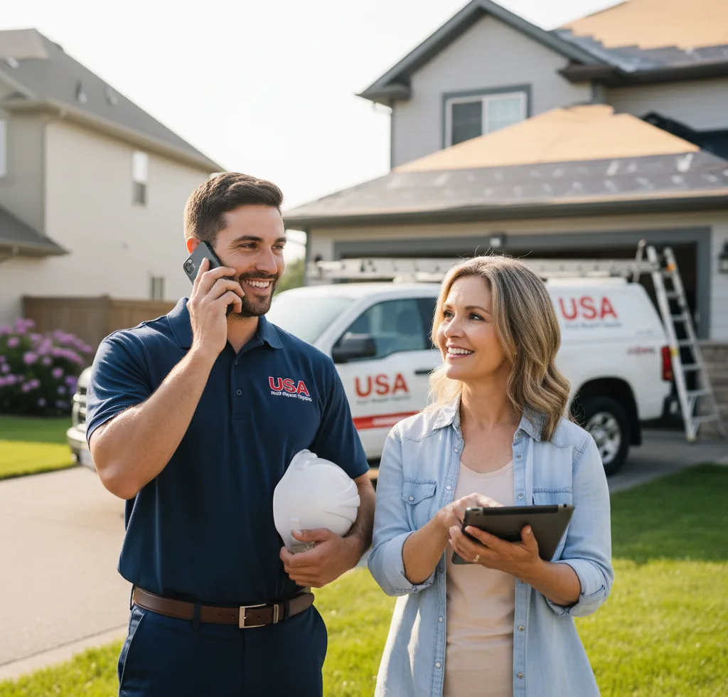 USA Roof Repair Experts customer support in Ramer